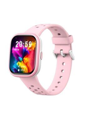 W79 Kids Smart Watch 1.83 Inch Screen Pink With Educational Games & Sports Modes
